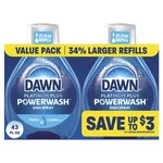 Dawn Powerwash Fresh Dish Spray, Liquid Soap, 43 Fl Oz (pack Of 1). Fixed Price $14.40.