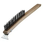 13-5/8 Wire Brush W/scraper Warner Tool Products 11081. Fixed Price $35.90.