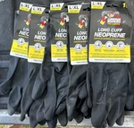 Grease Monkey Pro Long Cuff Neoprene Cleaning Gloves L/xl Large/xl, 5 Pair. Fixed Price $19.95.