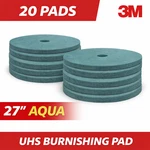 3M Aqua Burnishing Floor Pads 27" Uhs 20 Bulk 310027. Fixed Price $459.95.