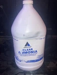Clear Ammonia Cleaner, 1 Gallon Multi-surface Grease Odor Remover. Fixed Price $20.00.