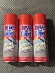 3 Pk Love My. Carpet Cleaner Foam 12 Oz Fights Odor Spray & Vacuum. Fixed Price $19.98.