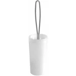 Idesign Loop Toilet Bowl Brush And Holder For Bathroom Storage - Clear. Fixed Price $24.45.