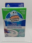 Scrubbing Bubbles Toilet Gel, Glade Rainshower - 1 Dispenser And 6 Stamps. Fixed Price $16.58.
