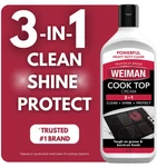 Weiman Cooktop Heavy Duty Cleaner & Polish - Shines And Protects Glass/cer. Fixed Price $11.99.