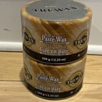 (2)TREWAX Paste Carnauba 12.35 Oz Furniture And Floor Polish Restoration. Fixed Price $27.00.