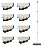 Deck Scrub Brush Pk - 9" X 3.5" Wide, Palmyra & Pvc Bristles Lola. Fixed Price $124.88.
