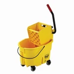 Rubbermaid Wavebrake 26QT Side Press Bucket & Wringer, Yellow. Fixed Price $92.95.