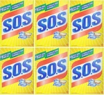 S.o.s Clorox 98018 Count Sos Steel Wool Scrubbing Cleaning Pads - Pack Of 6. Fixed Price $59.97.