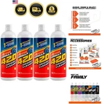 Glass Metal Ceramic Pipe Cleaner Biodegradable Liquid Fresh Scent 4 Pack. Fixed Price $45.58.