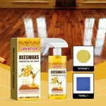 Beeswax Wood Polish Spray 120ML Natural Floor Furniture Kit Sponge Towel. Fixed Price $26.09.