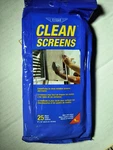 Ettore Window Screen Cleaner (25 Count) 30155. 8" X 10". Fixed Price $8.99.