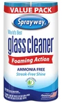 Sprayway Glass Cleaner Foaming Aerosol Spray, 19OZ, Ounce (pack Of 2). Fixed Price $9.99.