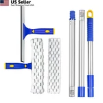 Ittar Rotatable Window Cleaning Kit, Glass Cleaner 7 Piece Set, 1 Of Pole. Fixed Price $40.69.