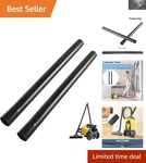 Durable 2-PACK Extension Wands For Eureka 3670M Series Vacuum Cleaners. Fixed Price $18.99.