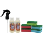 Set Of 2 Ezr Burner & Cleaner 4 Fl Oz, Plus 5 Scouring Sponges. Fixed Price $14.99.