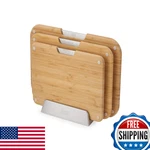 Joseph Nest 3-PIECE Bamboo Cutting Set Double-sided. Fixed Price $147.00.