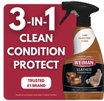 Weiman Leather Conditioner Cleaner Protect Restore Car Auto Seat Sofa 12OZ Spray. Fixed Price $12.99.