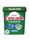 Cascade Complete 78 -count Fresh Scent Dishwasher Detergent. Fixed Price $22.99.