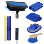 Wontolf 62'' Car Wash Brush With Long Handle, Scratch-free BLUE-10P,. Fixed Price $54.67.
