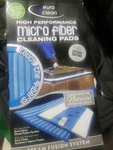 Euro Steam Fusion System High Proformance Micro Fiber Cleaning Pads 2-PK. Fixed Price $10.00.