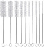 Long Straw Brush, Nylon Pipe Tube Cleaner 8-IHCH 10 Different Diameters Set Of. Fixed Price $22.99.