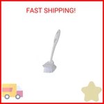 Quickie Dish Brush, Long Handle, White, Scrub For Cleaning, Pots/pans. Fixed Price $10.67.