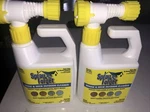 2 Bottles! & Forget Qts. Hose End Sprayer House Deck Outdoor Cleaner. Fixed Price $49.99.