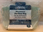 Dr Brown's 100% Silicone Reusable Microwave Steam Sterilizer Bag For Baby Bottle. Fixed Price $19.00.