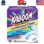 Kaboom Toilet Bowl Cleaner Kit Scrub Free Continuous Cleaning. Fixed Price $10.24.