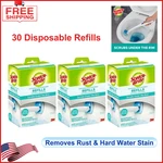 30 Pack Scotch-brite Disposable Toilet Scrubber Refills 10 Count Each For. Fixed Price $32.18.