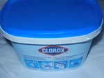 New Seal Clorox Triple Action Dishwasher Detergent 43 Pacs Scrubs Degreases. Fixed Price $9.49.