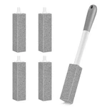 4 Pack Toilet Stone With Long Handle,pumice Bowl Cleaner. Fixed Price $14.62.
