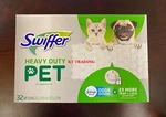 Swiffer Heavy Duty Pet Dry Sweeping Mopping Cloth Pad Refills Febreze Fresh 32CT. Fixed Price $24.95.