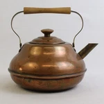 Sparta Minneapolis Copper Tea Kettle W/ Wooden Handle 2 Qt. Fixed Price $22.39.