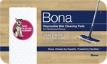 Bona Hardwood Floor Disposable Wet Cleaning Pads - 12 Per Pack. Fixed Price $15.21.