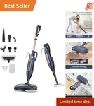 Steam Mop Rotating Pads 3 Modes Lightweight Floor Cleaners For Laminate Marble. Fixed Price $162.97.