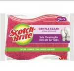 3M Scotch-brite Delicate Care Scrub Sponge 3/PKG Count. New Packaging.. Fixed Price $19.13.