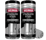 Weiman Stainless Steel Cleaning Wipes 30 Count Streak Free Shine Pack Of 2. Fixed Price $23.99.