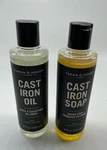 Caron & Doucet Cast Iron Seasoning Soap Cleaning Oil, 100% Natural (8OZ) New. Fixed Price $24.99.
