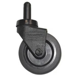 Rubbermaid Commercial GRFG1990704 Caster, Quiet, 3", Gray, Wb Trolley. Fixed Price $9.99.