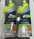 2-PK Bissell Pro Oxy Carpet Stain Odor Destroyer Permanent Remover W/ Brush. Fixed Price $33.95.