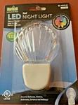 Night Sea Shell Clear. Led Always On Coloring Changing. By Meridian. Fixed Price $5.25.
