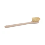 Boardwalk Utility Brush, Cream Tampico Bristles, 5.5", 14.5" Tan Plastic Handle. Fixed Price $16.10.