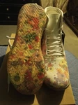 Nobull Floral Shoes (high Tops). Never Worn. Pristine Condition.. Fixed Price $120.00.