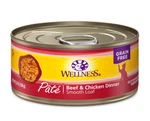 Wellness Complete Health Grain Free Canned Cat Food, Beef & Chicken 5.5 (24). Fixed Price $50.95.