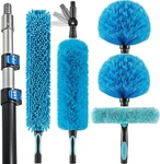 20 Foot High Ceiling Fan Duster With 5-12FT Extension Pole, Extendable Reusable. Fixed Price $91.99.