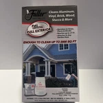 Fuller Brush FBFCEX-6 Exterior Cleaner 4 Oz Cleans Aluminum Vinyl Brick Wood. Fixed Price $8.96.