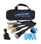 7PCS Car Detailing Brush Set, Ultra Soft Boars Hair Interior Br.... Fixed Price $19.47.