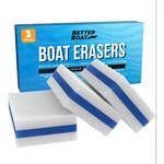 Better Boat Erasers 3 Pack Premium Cleaning Sponges Vinyl Fiberglass Blue. Fixed Price $25.00.